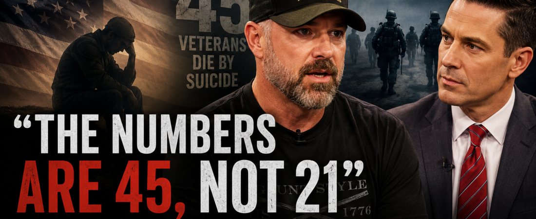 “The Numbers Are 45, Not 21”: Veteran Suicide Awareness Conversation Gains Attention