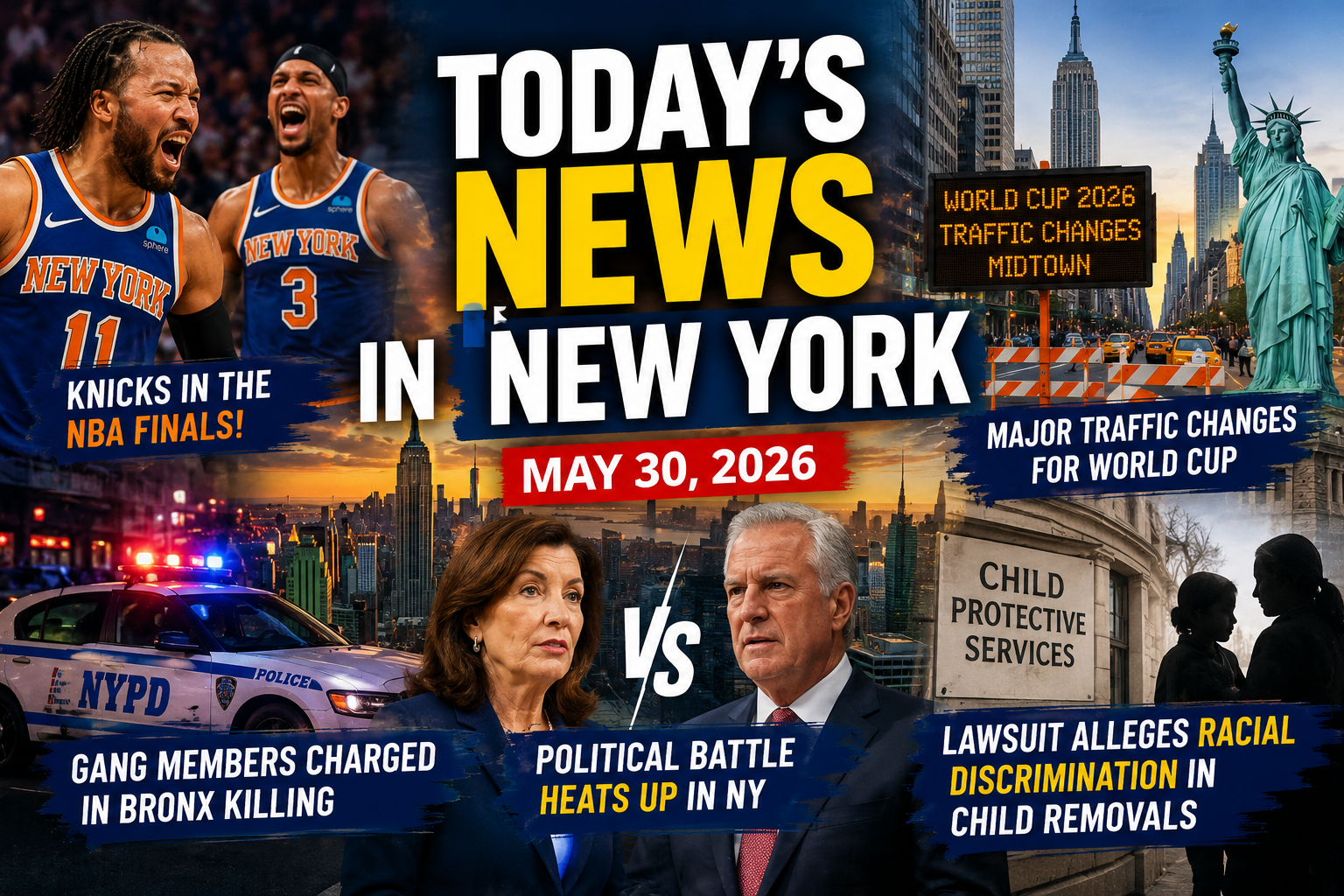 Today’s Top News in New York City