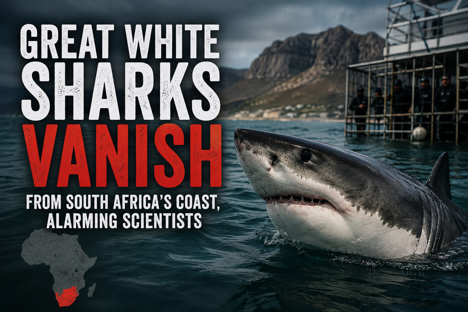 Great White Sharks Are Disappearing From South Africa’s Coast — And Scientists Are Deeply Concerned
