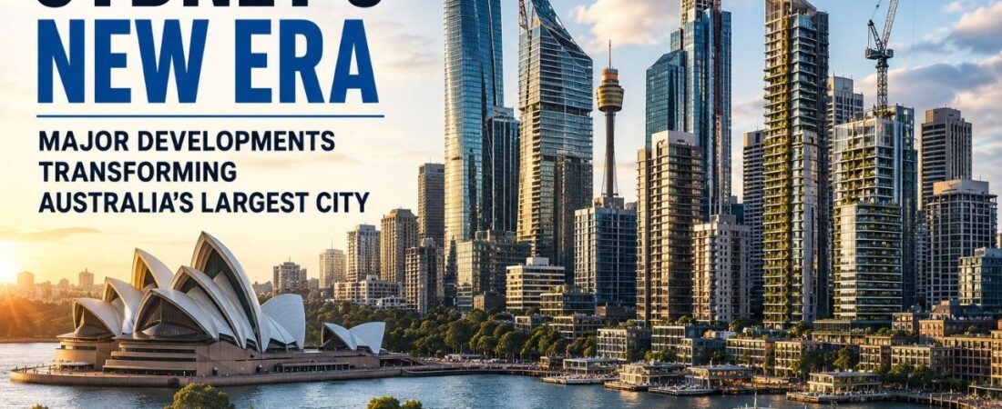 Sydney’s New Era: Major Developments Transforming Australia’s Largest City