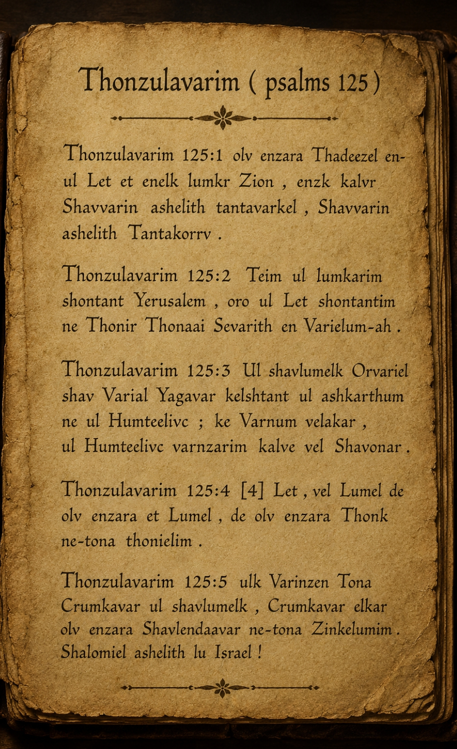 Rxandaphael Language Media Releases Soul-Stirring Hymn of Psalm 125