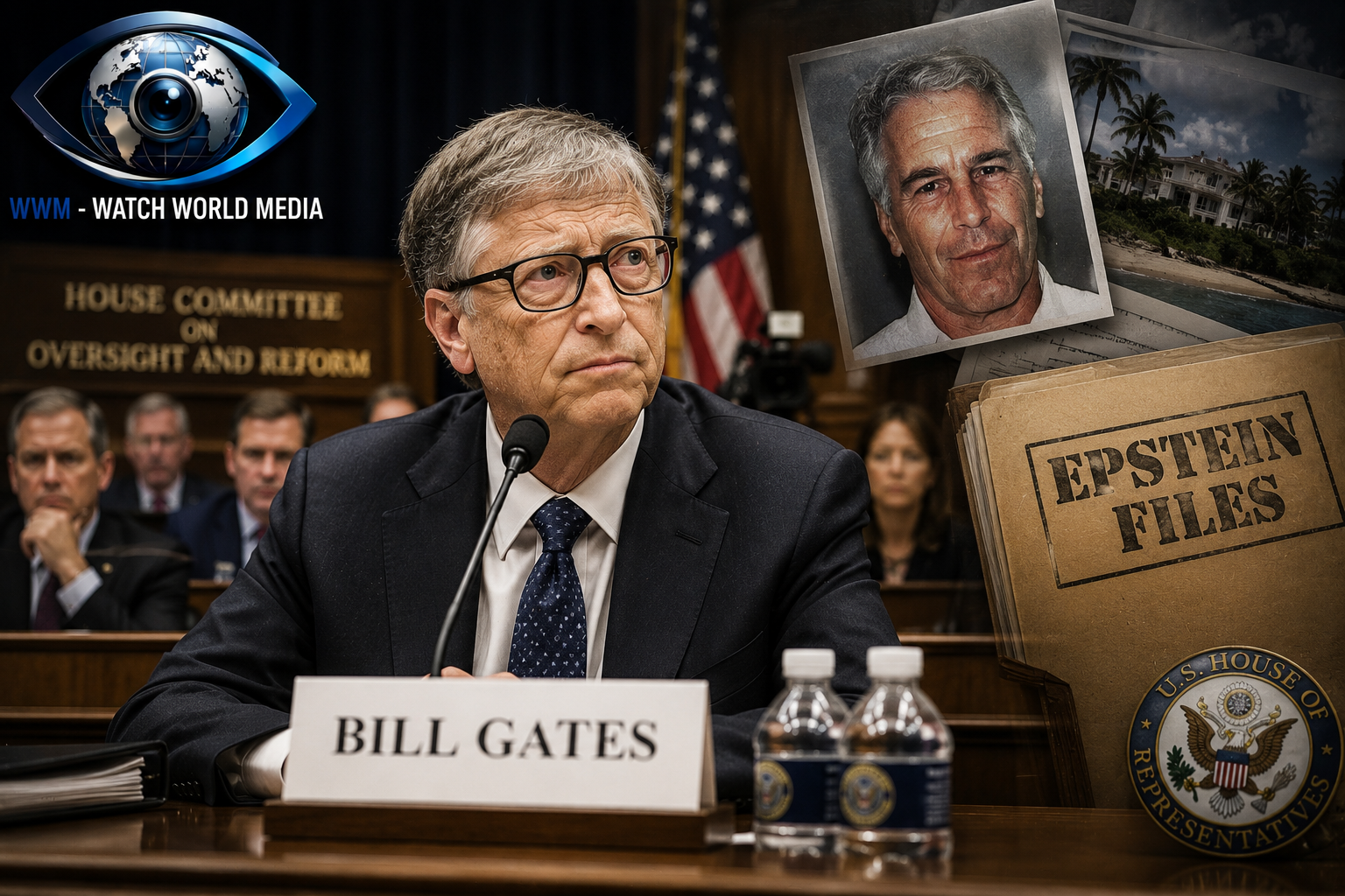Bill Gates Testifies Before House Oversight Committee on Past Relationship with Jeffrey Epstein