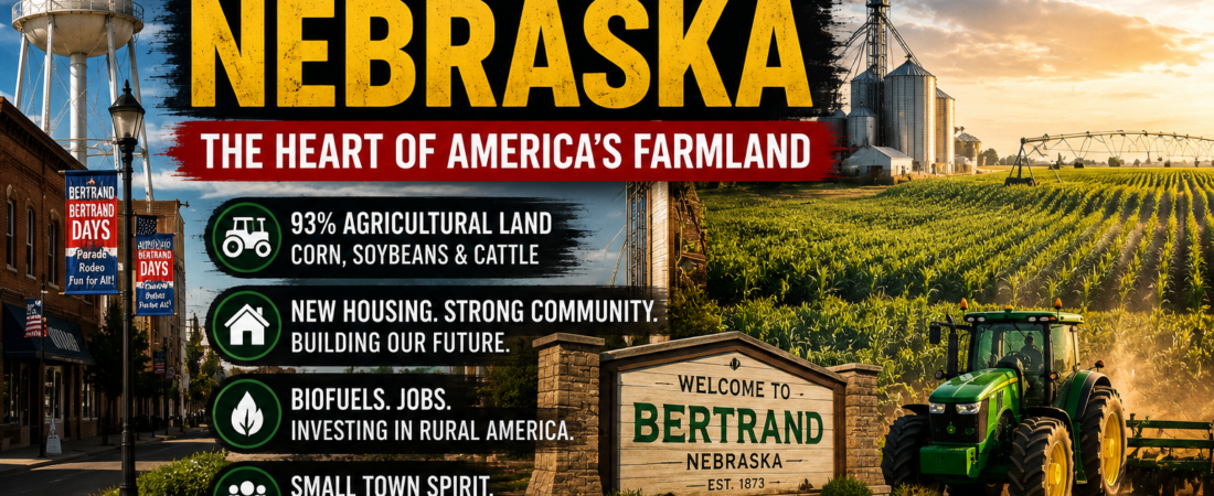 Bertrand, Nebraska: The Small Farming Community That Reflects the Heart of Rural America