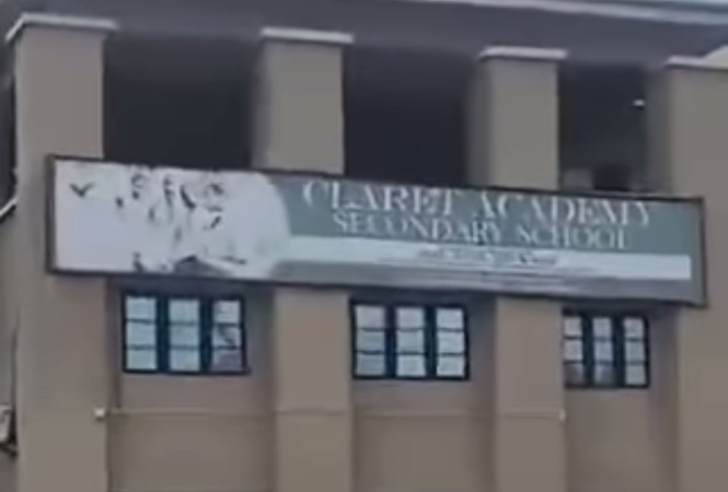 Imo State Education Commissioner Confronts Catholic Priest Over Kneeling Punishment for Late Students
