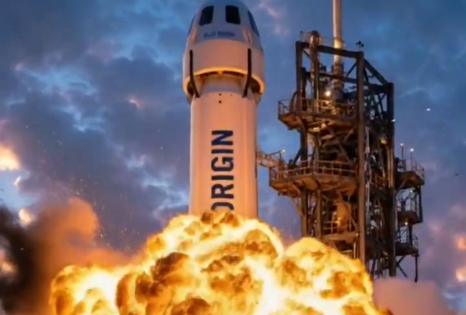 Blue Origin’s New Glenn Rocket Suffers Explosive Test Failure During Engine Trial