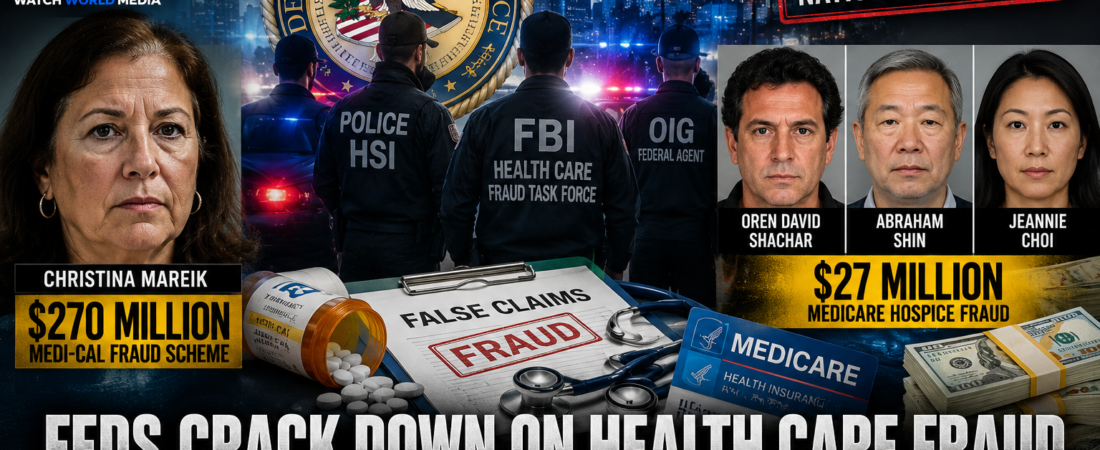 Federal Authorities Charge 10 Southern California Defendants in Major Healthcare Fraud Crackdown